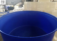 Prodotti di M5000L Rotomolding, blu circolare senza coperchio un serbatoio di acqua di 1300 sistemi integrati di acquacoltura e coltura idroponica di gallone