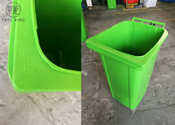 Recipienti di plastica di verde/rossi rifiuti, recipiente residuo dell'impennata da 240 litri per il riciclaggio della carta