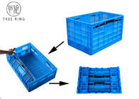 Gabbia di plastica pieghevole quadrata, silos di immagazzinamento di plastica pieghevoli 600 * 400 * 340 millimetri