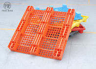 P1212 Rackable industriale riciclano il pallet di plastica per fronte del pacchetto del magazzino il singolo