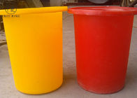 Lldpe ha colorato Rotomolding che i recipienti rotondi di plastica scheggiano/il commestibile della patata con il tappo 70L
