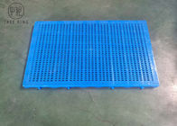 Pallet di plastica del mini del pavimento HDPE ondulato della griglia per i magazzini 1000 * 600 * 50 millimetri