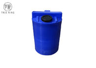 Un'emergenza blu cilindrica di 100 serbatoi di acqua di gallone poli dell'interno per la casa