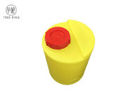 Colore giallo carro armato di dosaggio chimico superiore della cupola da 13 galloni poli per il trattamento dell'acqua di raffreddamento