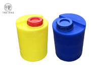 Colore giallo carro armato di dosaggio chimico superiore della cupola da 13 galloni poli per il trattamento dell'acqua di raffreddamento