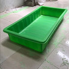 Il colore verde Aquaponic coltiva il letto con la corrispondenza ai sistemi di Greenhousr Aquaponic