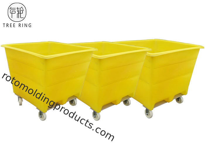 Trattamento dei prodotti durevoli LLDPE di Rotomolding con il contenitore industriale basso galvanizzato dei recipienti di maneggio del materiale