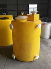 Carro armato di dosaggio chimico cilindrico per Mc di mescolanza e di stoccaggio commestibile da 1.500 litri
