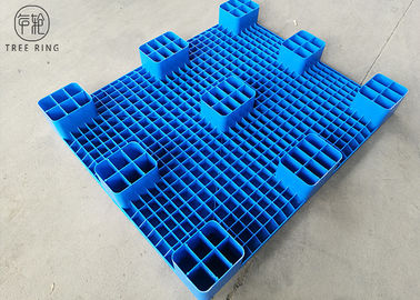 Pallet di plastica dell'HDPE superiore liscio di stampa di FP 1006, pallet di plastica del pavimento da 1000 * 600 millimetri