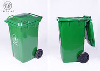 I recipienti di plastica grandi impennata di verde/grigi 100Liter per smaltimento dei rifiuti hanno riciclato all'aperto