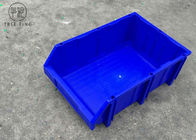 Blu/rosso che impila i barili di plastica per stoccaggio sicuro delle parti 600 * 400 * 230mm