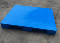 Pallet di plastica dell'euro della piattaforma HDPE solido della cima piana, scivoli 1010 della plastica di polietilene di FP