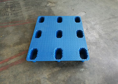 Pallet di plastica industriali resistenti dei pp sulle ruote con nove la norma della gamba BM-P1210