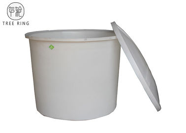 abbeveratoi di plastica del bestiame 600L, poli carro armato senza coperchio di acquacoltura con i coperchi