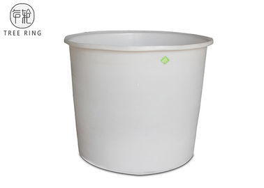 abbeveratoi di plastica del bestiame 600L, poli carro armato senza coperchio di acquacoltura con i coperchi