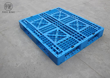 Fondo completo di perimetro di Hd dei singoli pallet di plastica dell'HDPE, plastica di rinforzo che impila i pallet
