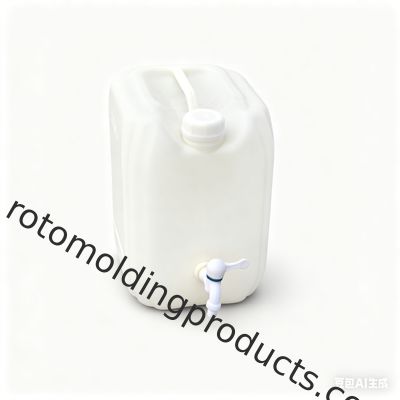 Tanica di plastica da 15 litri con maniglia stampata per una facile manipolazione e un'efficiente conservazione dell'acqua