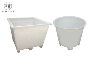silos di immagazzinamento di plastica delle frattaglie di contenimento alla rinfusa 800L grandi con i fori del carrello elevatore