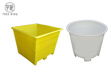 silos di immagazzinamento di plastica delle frattaglie di contenimento alla rinfusa 800L grandi con i fori del carrello elevatore