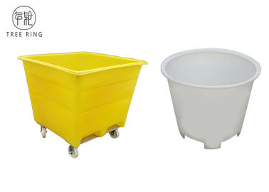 silos di immagazzinamento di plastica delle frattaglie di contenimento alla rinfusa 800L grandi con i fori del carrello elevatore