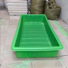 Il colore verde Aquaponic coltiva il letto con la corrispondenza ai sistemi di Greenhousr Aquaponic