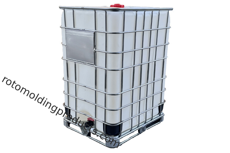 1500 litri Ibc Contenitori di scarto intermedio 1200*1100*1165mm per stoccaggio e trasporto di sostanze chimiche