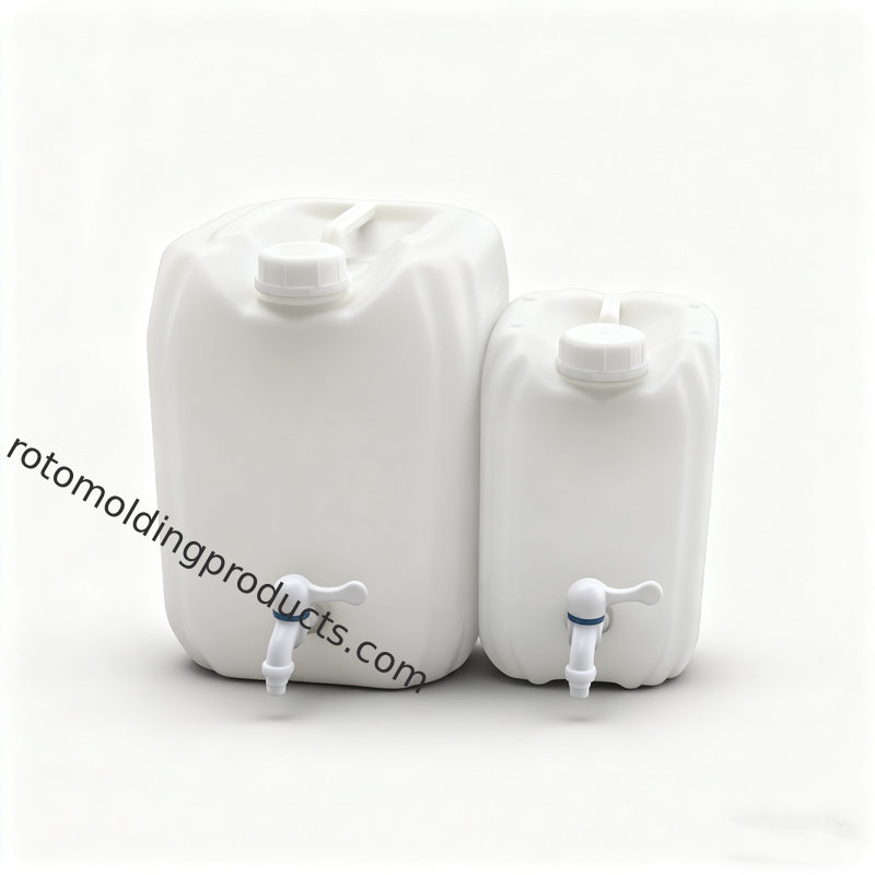 Tanica in plastica da 10 litri a tenuta stagna con rubinetto, impilabile e resistente agli agenti chimici, per soluzioni di stoccaggio versatili