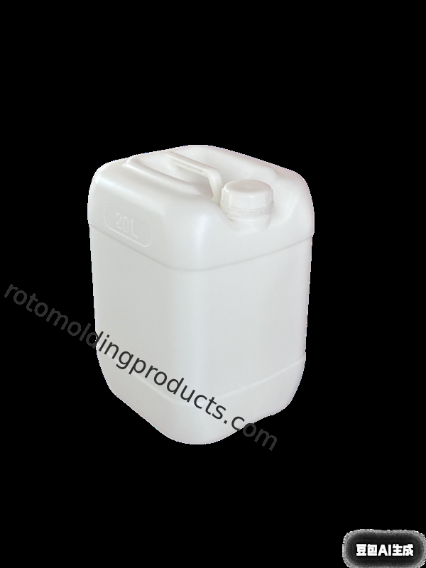 Carrello con cassone in polietilene con maniglia ergonomica, costruito con tecnica di stampaggio rotazionale e base in acciaio inossidabile