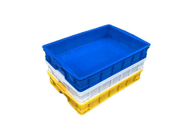 Grande scatola di plastica d'impilamento di volume d'affari con i coperchi dalla dimensione L745*W560*H230 di stoccaggio del pane